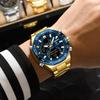 New Digital Display Men Quartz Watch Multifunctional Montre  Stainless Steel  Waterproof  Watch  for  Men