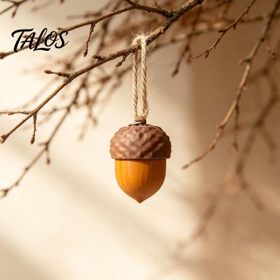 Fake Acorn Toy 3D Printed Fidget Clicker, Finger Stress Decompression Relief Push Toy, Gift for Kids Teens Adults Realistic