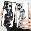 Sugoi Senpai Waifu Kawaii Anime Girl Soft Phone Case For Xiaomi Redmi Note 14 15 Pro Plus 13 12 11S 11T 5G 10 9S 9 Plating Anti-