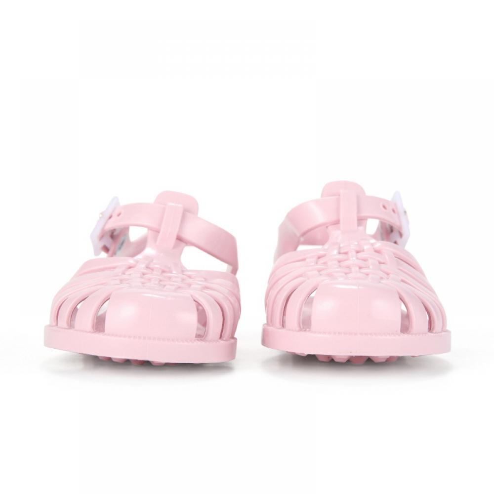 Meduse Sun 201 Rose Pastel Rose Pastel Light Pink Kids Kids Jelly Shoes Sandals