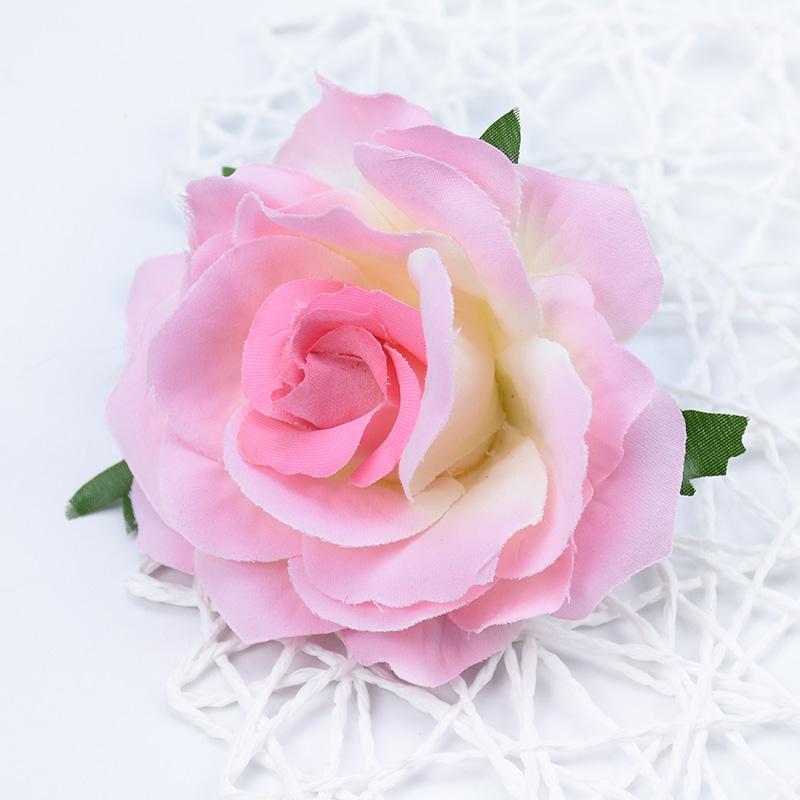 10 cm Hohe Qualität Seidenrosen Blumenwand Hochzeit Heimdeko Weihnachten DIY Brosche Brautaccessoires Ausverkauf Künstliche Blumen