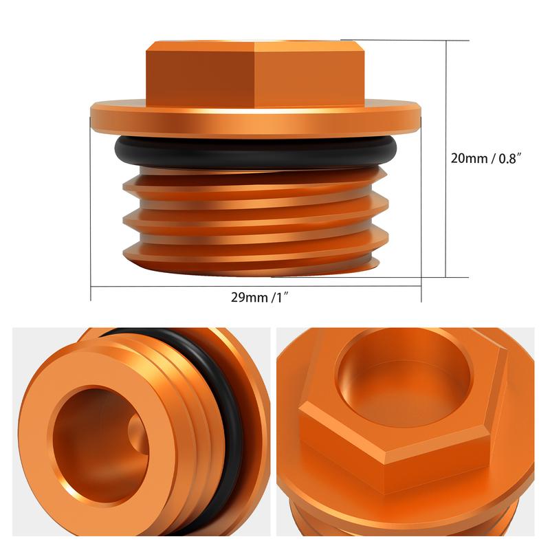 NICECNC KTM EXC 300 EXC 450 EXC 525 SX 125 SXF 250 SXF 450 XC XCF XCW XCF-W 2004-2020 690 SMC R Yağ Dolum Tapası Vidası İçin