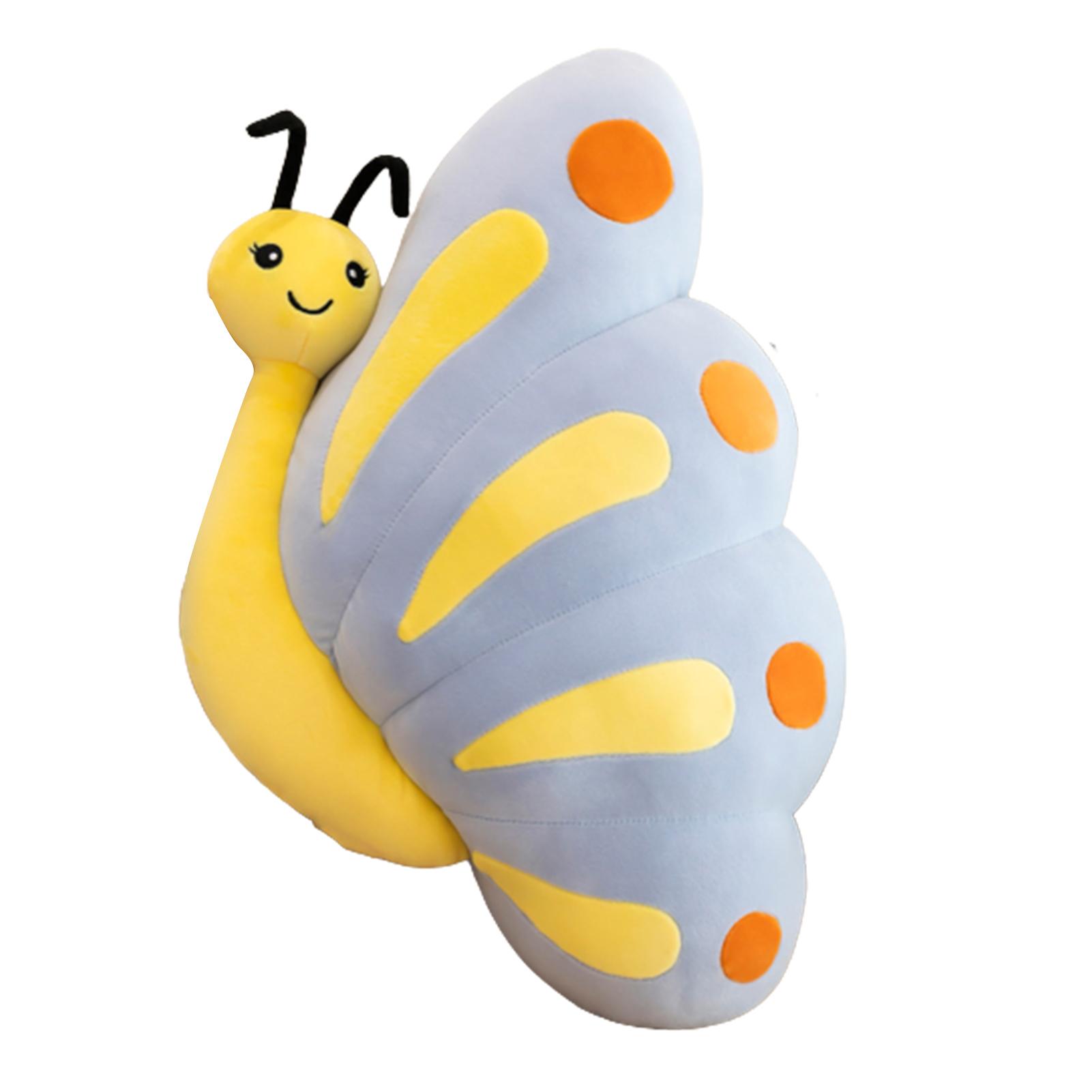 

Cute Butterfly Doll Lovely Soft Plush Toys Children s Couple Birthday Gift 50cm синий