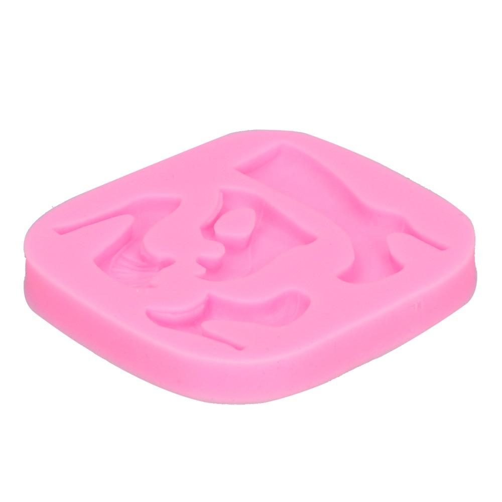 Silicone High Heel Shoe Silicone Mold Heat Resistant Chocolate Mold  Cupcake Topper