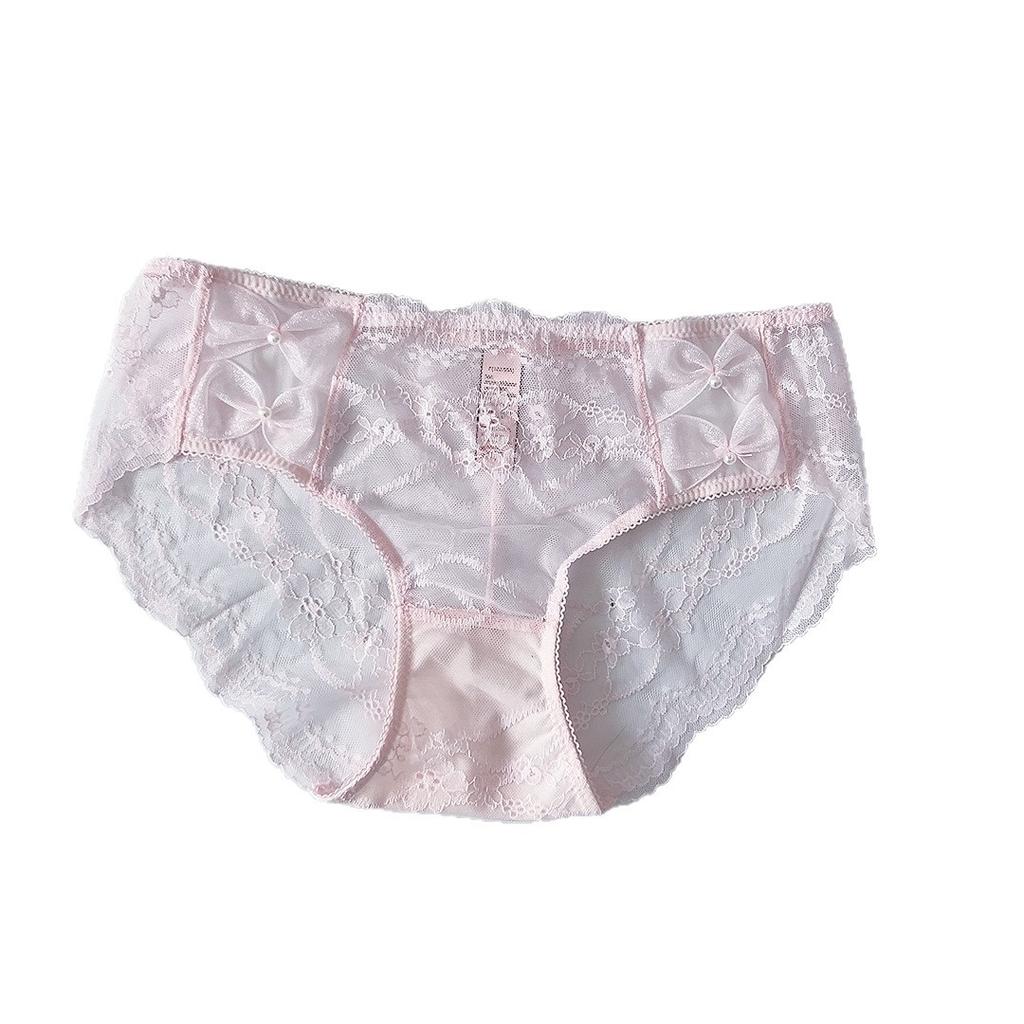 Sexy Lace Underwear for Women High Wasited Panties Breathable Floral Briefs Women's Bikini Underwear Breathable Cheeky Panties