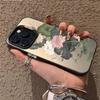 Chinese Ink Painting Lotus Pond Floral Pattern Design Protective Cover for iPhone 17 16 15 14 13 12 11 16E Series Pro Max Plus
