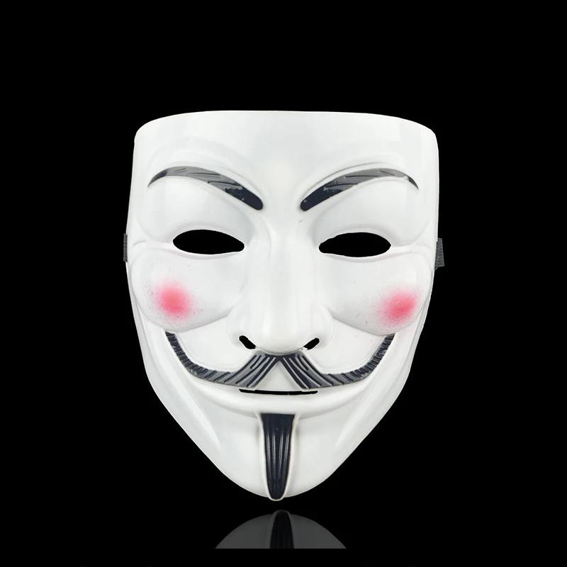 

Кіно Косплей V for Vendetta Хакерська маска Анонімний Гай Фокс Хеллоуїн Різдвяна вечірка Подарунок для дорослих Діти Фільм Тематична маска