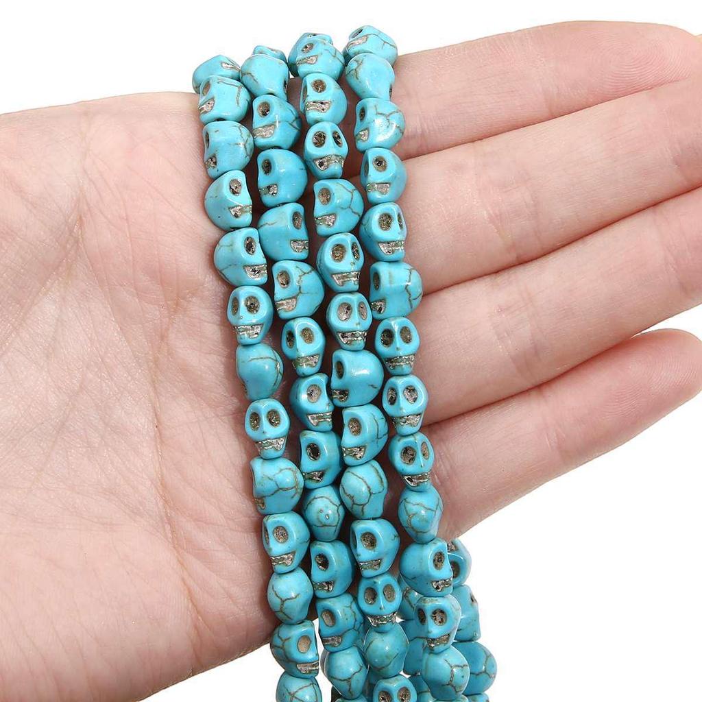 Synthetic Blue Turquoise Beads: DIY Jewelry Twisted, Special-Shaped, Animal, Abacus Spacer, and Scattered Beads