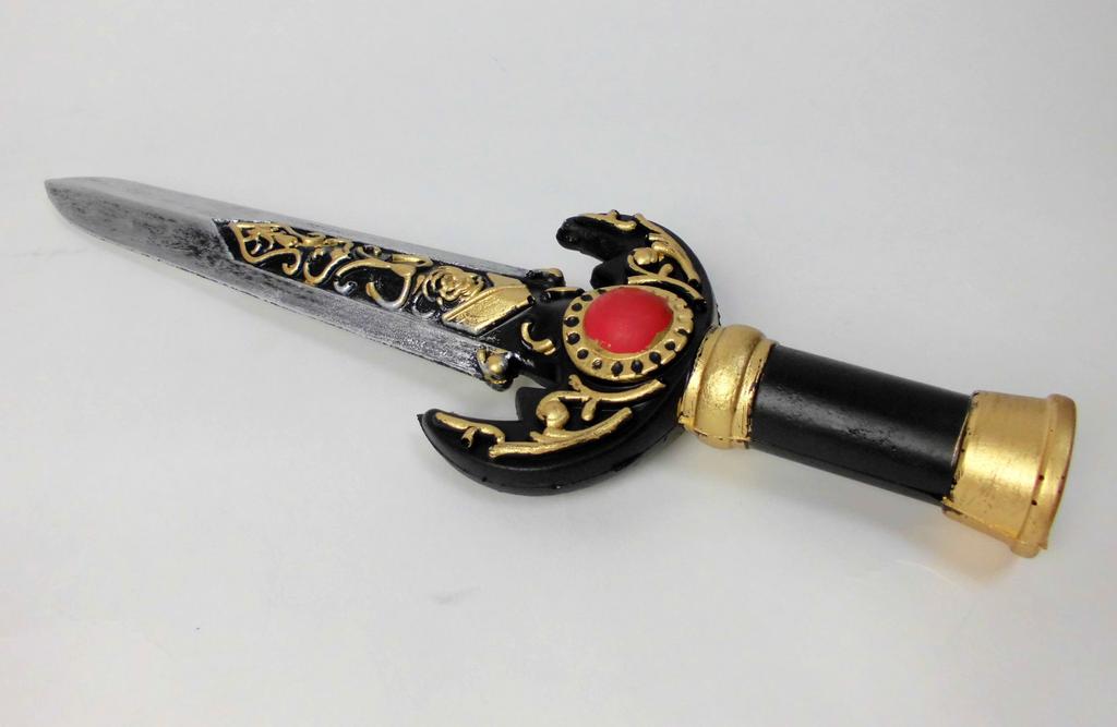 Dagger, Chakra Sword, Short Sword, Excalibur, Pirate, Robber, Ninja, Western Sword, Dagger, 2-Piece Set, Weapon, 33cm, Cosplay Prop, Photography, Toga