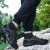 Outdoor Men's Hiking Wading Shoes Mesh Breathable Non-slip High-top Hiking Shoes High-quality Casual Sneakers Tenis De Hombre