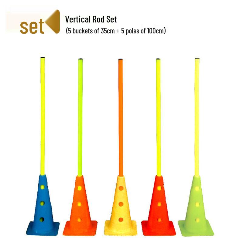 

Agility Training Slalom Pole Set