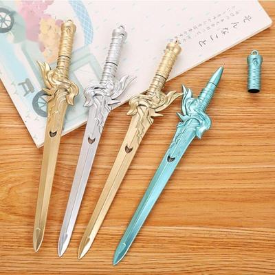 1 Piece Stationery Office Creative Phoenix Sword Gel Pen School Supplies Handle Gift