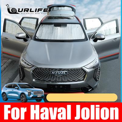 For Haval Jolion  2022 2023 Reflective Car Windshield Window Sun Shade Visor Shield Cover Suction Car Sunshield