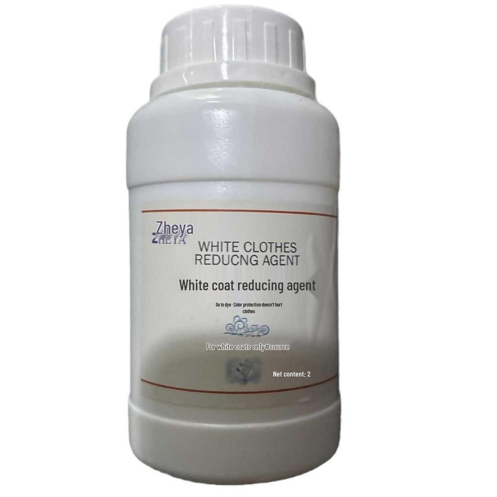 Restore White: Whitening Powder for Yellowed Clothes and Dye Transfer Removal