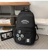 Simple and Versatile Schoolbag Female High School Student Junior High School Student Backpack Male Large Capacity Travel Backpack Tide