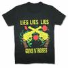 Guns N Roses Koszulka Lies Lies Lies Luksusowa Dla Mężczyzn i Kobiet Top Y2k Lato 2026
