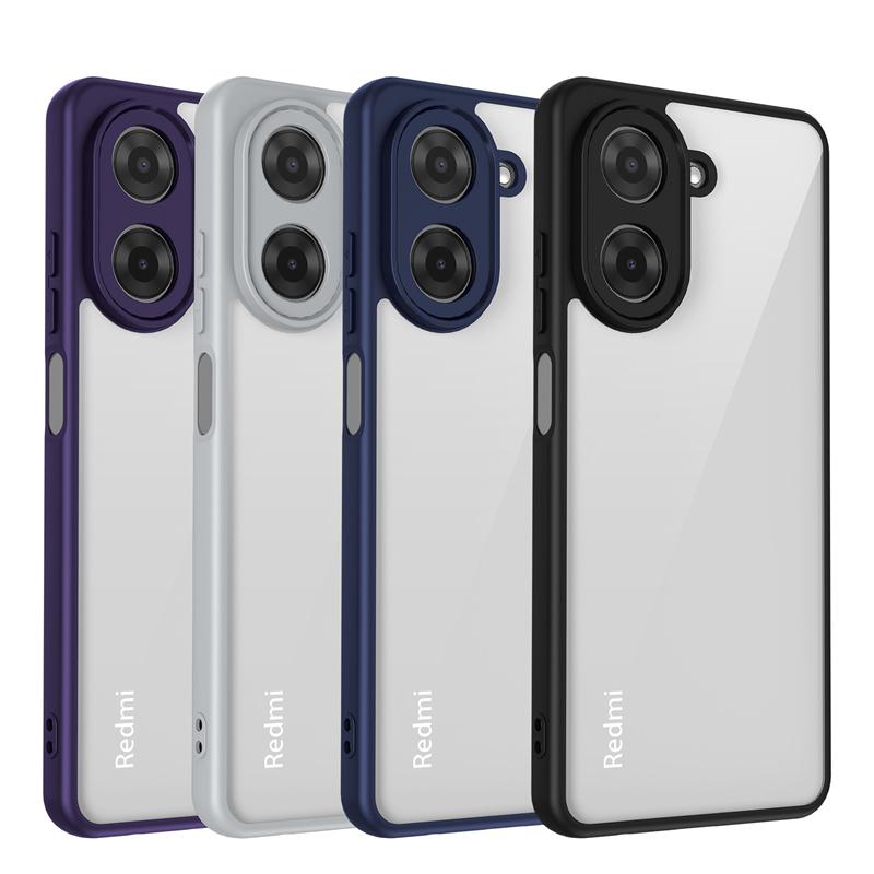 Capa for Xiaomi Redmi A5 Global Case Shockproof TPU Frame Transparent Phone Case for Redmi A5 A 5 RedmiA5 4G Hard PC Back Cover