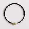 Bracelet Hetian Jade Red Rope Women's New Ashore Transfer Beads Good Luck Red Hand Rope for Girlfriend Gift