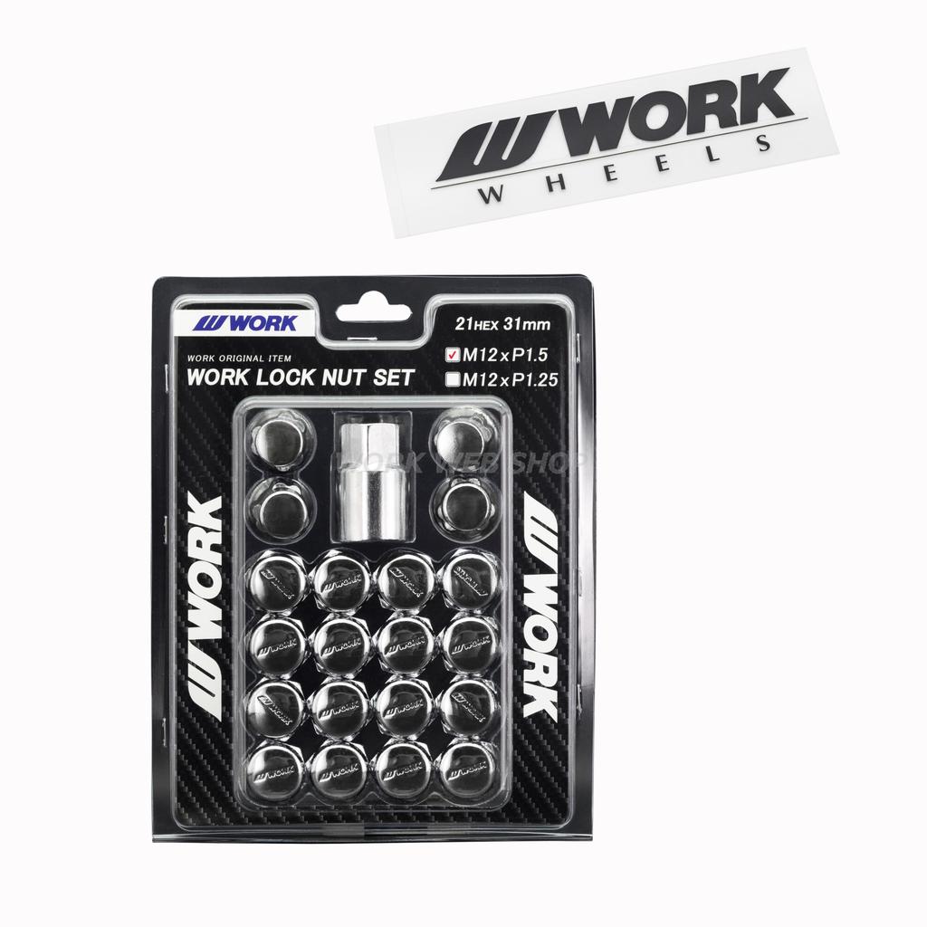 This Product Comes with a Solid Steel Lock Nut Set and a Mini Sticker