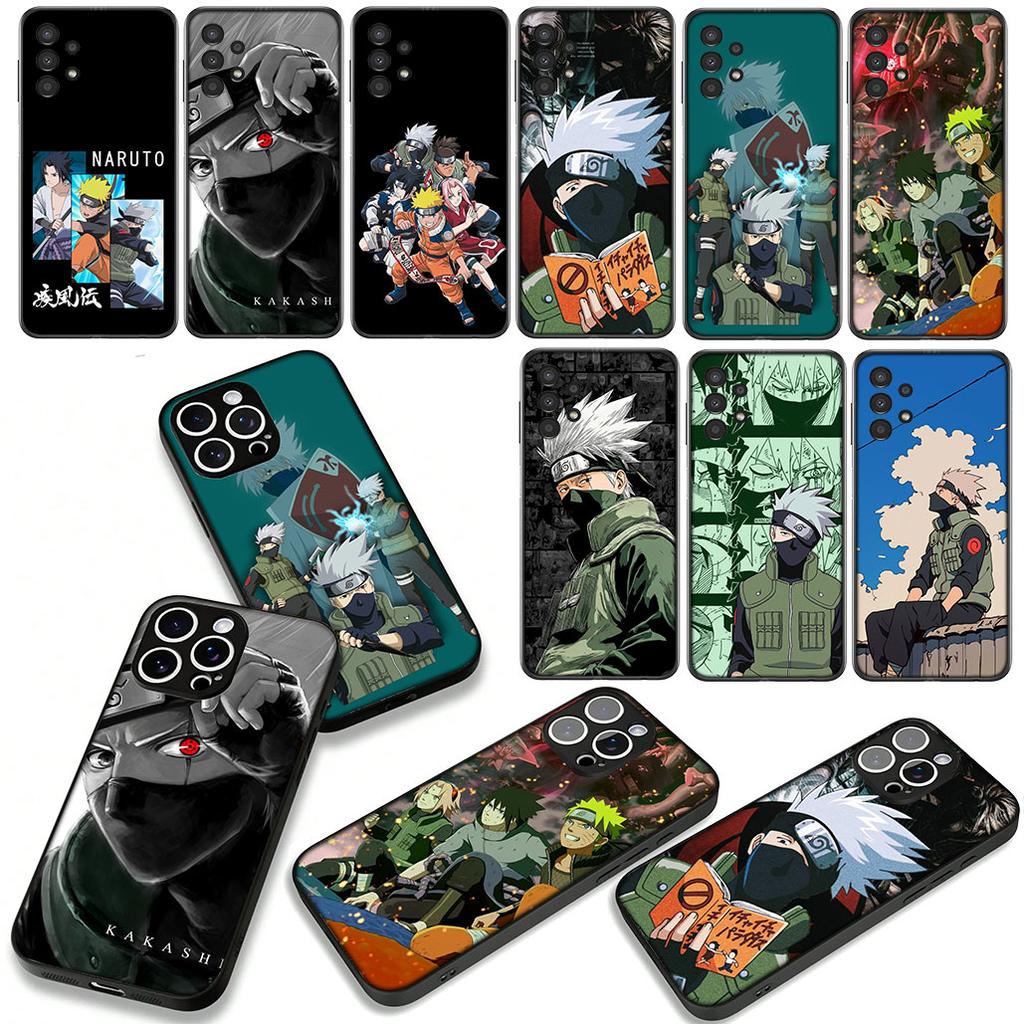 Kakashi Uchiha Sasuke Narutos Case for Motorola Moto G04 G13 G14 g45 G22 G23 G32 G34 G35 G64 G82 G84 G53 G60 G72 E14 E15 E13