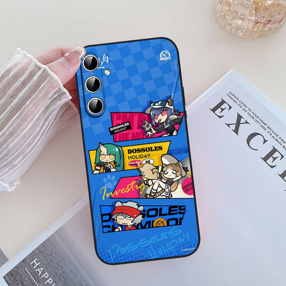 Game A-Arknights Phone Case For Samsung Galaxy S21 S22 S23 S24ULTRA S25ULTRA FE Ultra Plus5G A52S S26 Soft Cover