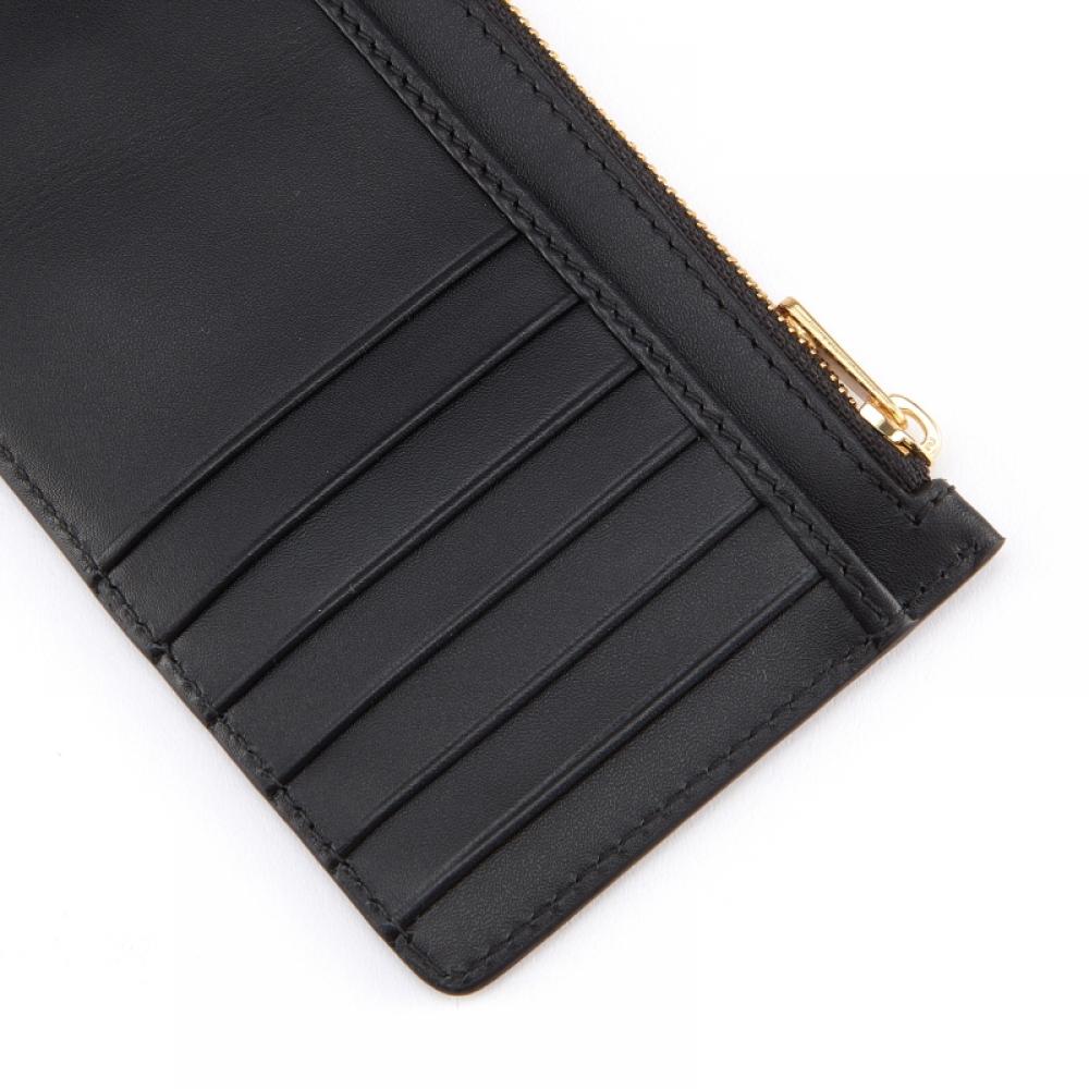A.p.c Zipper Card Wallet Black Willow F63276