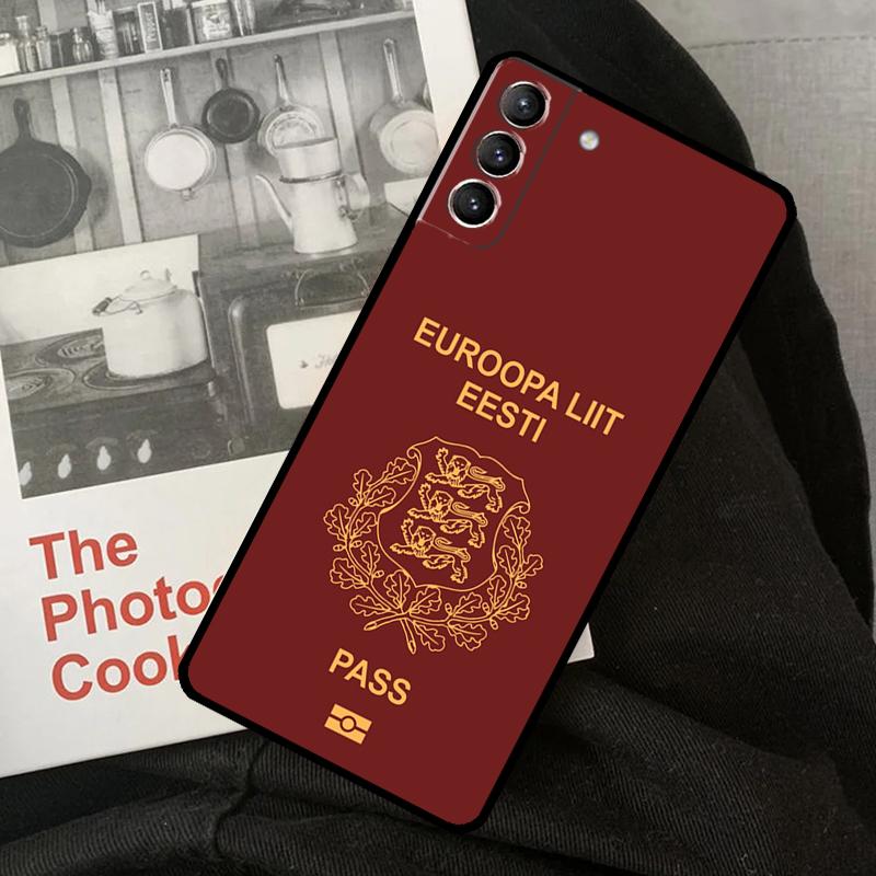 

Estonia Coat of Arms Emblem Phone Case For Samsung Galaxy S23 S22 S24 Ultra S20 S21 S24 FE S9 S10 Plus Note 10 20 Ultra Galaxy S20Ultra