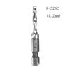 Compound Deburring Drill and Tap Bit Set High Speed Steel Quick Replacement Step Processing Rustproof Suitable for Aluminum