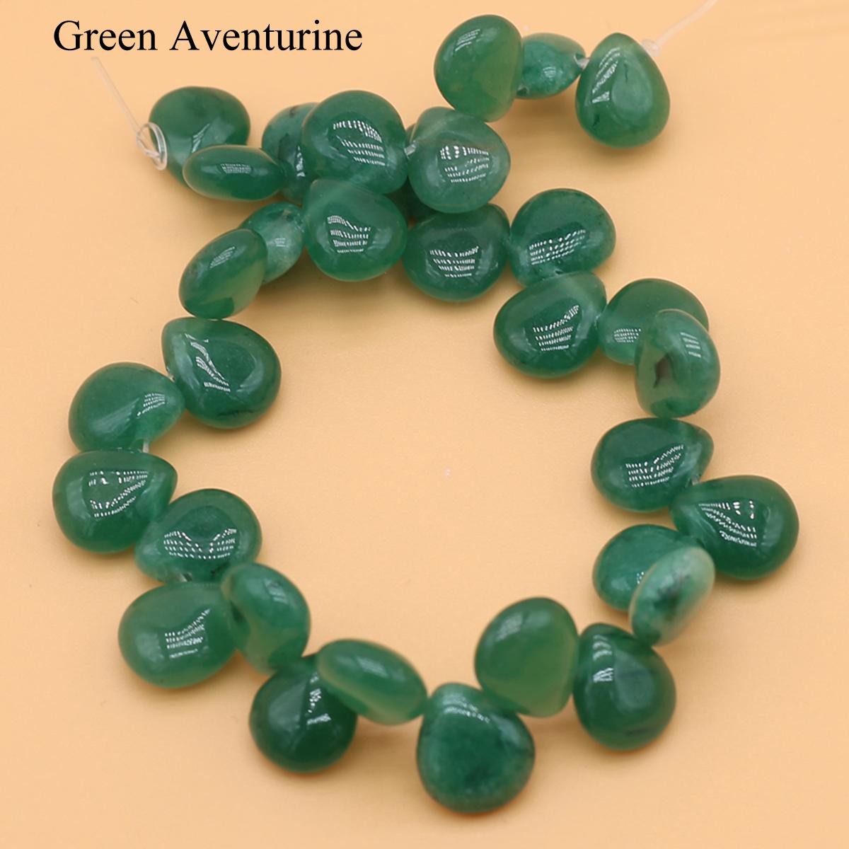 

Намистини з натурального каменю з горизонтальним отвором, ручної роботи, 32 шт./нитка, кришталевий агат у формі краплі, вільні розпірні намистини для виготовлення ювелірних виробів Аксесуари своїми руками 10x12 мм 32Pcs/Strand,10x12mm