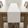 Plush Easter Table Runner Soft Table Cover Rabbit Pattern Nordic Table Flag  Mall Decoration