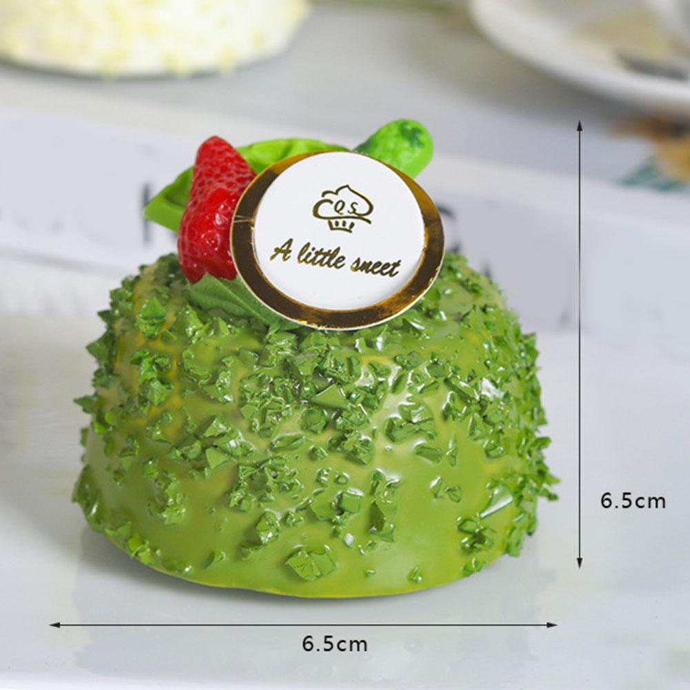 1PC Artificial Cakes Model Kitchen Ice Cream Dessert Fake Food Decoration Photography Simulation Cake Model Table Decoration