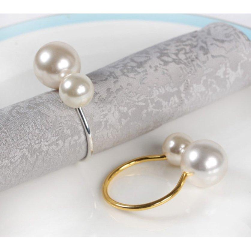 Metal Napkin Rings Stainless Steel Towel Napkin Holder Wedding Charm