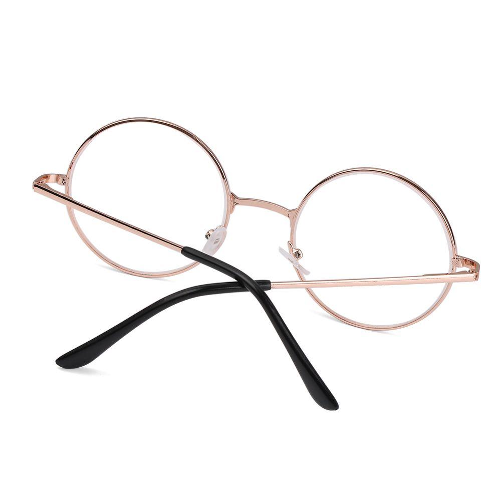 Lunettes rondes vintage style nerd myopie pour femmes hommes Monture métallique classique Lunettes pour myopes Soin de la vue -1,00 ~ -4,0 Dioptrie Lunettes