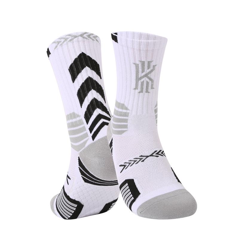 2023 Men's Elite High Tube Basketball Socks - Spring/Summer Mid-Calf Trend, Combed Cotton
