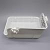 Corner Litter Pan Cage Potty Trainer Litter Box for Rabbit Plastic Material