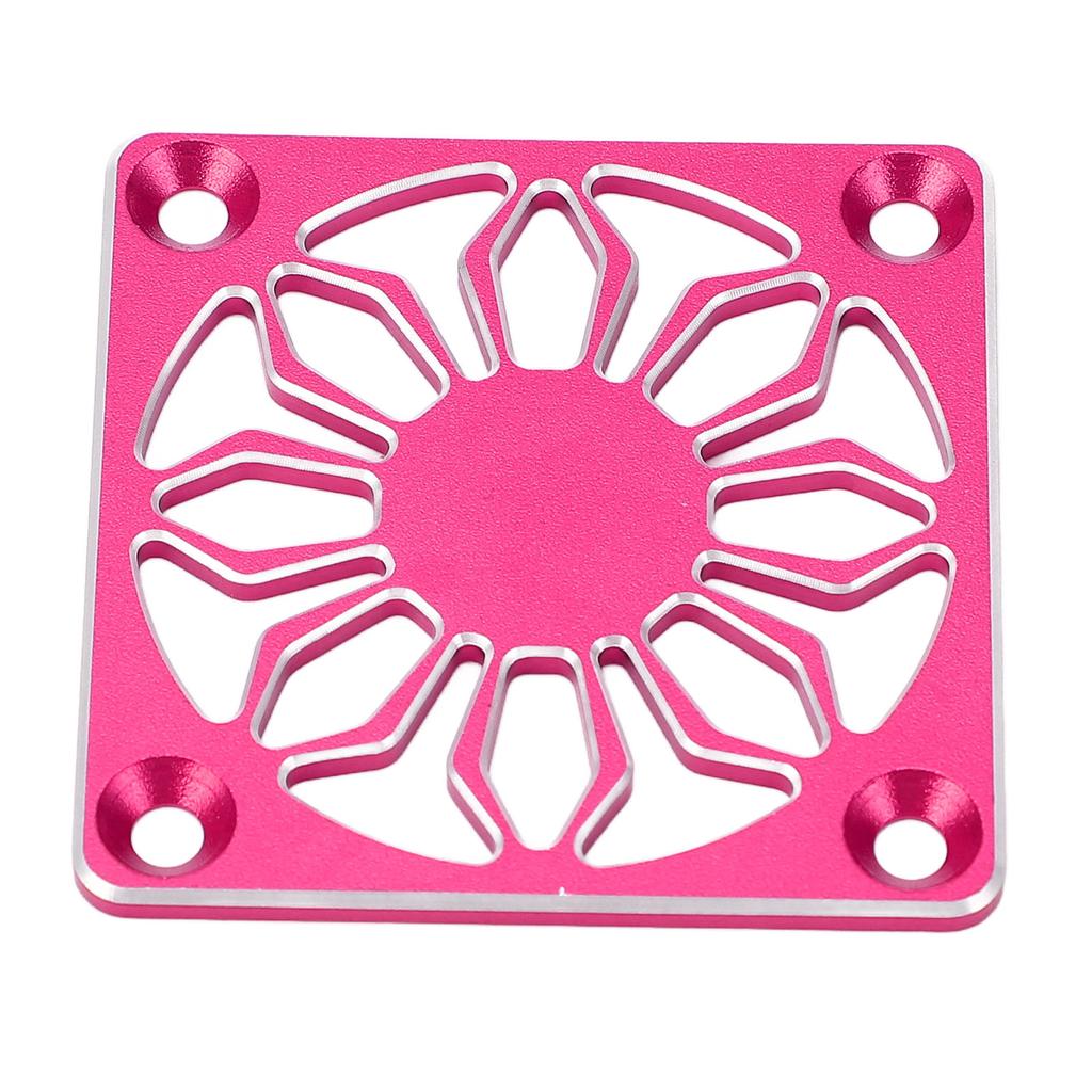 RC Kühlerlüfterabdeckung Elektrischer Motor Kühlerlüfterabdeckung Aluminiumlegierung Kühlerlüfterschutz für RC