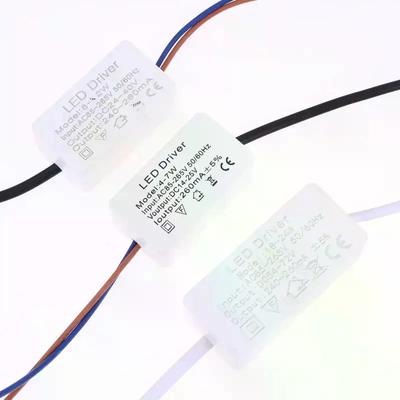1Pcs 1-3W 3-5W 4-7W 8-12W 12-18W 18-24W Isolated LED Driver Power Supply Adjustable Constant Voltage 260mA Lighting Transformer