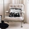 K-KATSEYE Office Cushion Pillowcase Car Cushion Cover45X45CM Lumbar Pillowcase Sofa Pillowcover