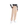 Nike High-Waist Drawstring Sports Pants With Solid Color Brand Logo Women Bottoms Khaki DQ5887-200
