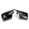 M Look Glossy Black Mirror Covers For BMW X5 E53 1999- 2006 Rearview Side Mirror Cover Caps New