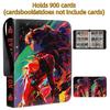 400pcs/900pcs EVA Card Neon Genesis Evangelion Card Album Book Folder Anime Collections Zipper Cards Binder Holder Toy Gift