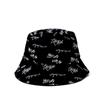 Fashion Outdoor Letters Fishing Cotton Hiking Panama Hat Fisherman Hat Bucket cap Sun Hat