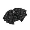 Polka Dot Bow Clip Fashionable Back Of The Head Bun Ponytail Clip Hair Accessories