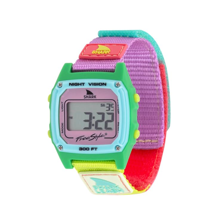 

Фристайл Серфинг 10 АТМ Водонепроницаемые Цифровые Ретро Подводные Кнопки Идеально Подходят для Серфинга и Морской SHARK CLASSIC LEASH Официально Делают Отличными Подарками Часы,