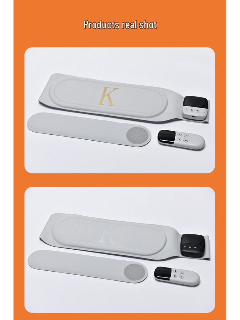 Heated Waist Support Belt & Massager for Men and Women