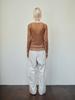 Reply Ribbed Layered Cardigan Set_Brown