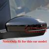 For VW Polo Mk5 6R 6C 2009-2017 ABS Rearview Door Side Mirror Cover Wing Cap Exterior Protector Housing Shell Trim Car Replace
