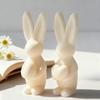 DIY Easter Bunny Egg Silicone Candle Mold Handmade Aroma Gypsum Epoxy Resin Form Mold Soap Candle Making Supplies