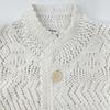 45R 70480011 White Lace Knit Cardigan Tops 03 whiteUsed