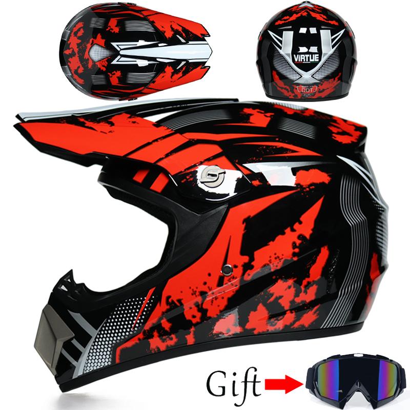 Motorcycle Helmet Motocross Cascos Para Moto Off Road Motocycle Abs Man&Woman Dot